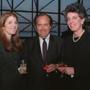 Chuck and Heather Campion with Caroline Kennedy at a 1998 event in the John F. Kennedy Library in Dorchester.